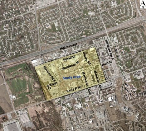 Notice of Study Commencement Hunt Street and Finley Avenue Improvements